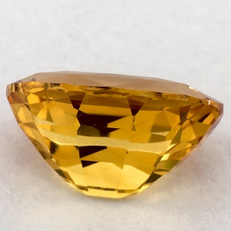 1.34 Carat Oval Natural Yellow Sapphire