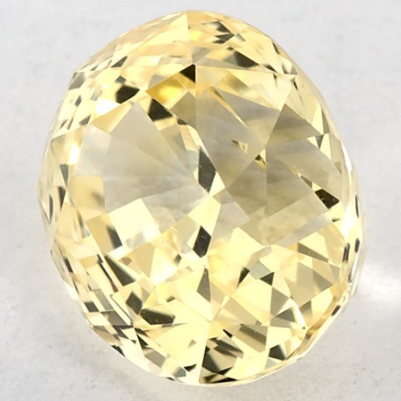 3.04 Carat Oval Natural Yellow Sapphire