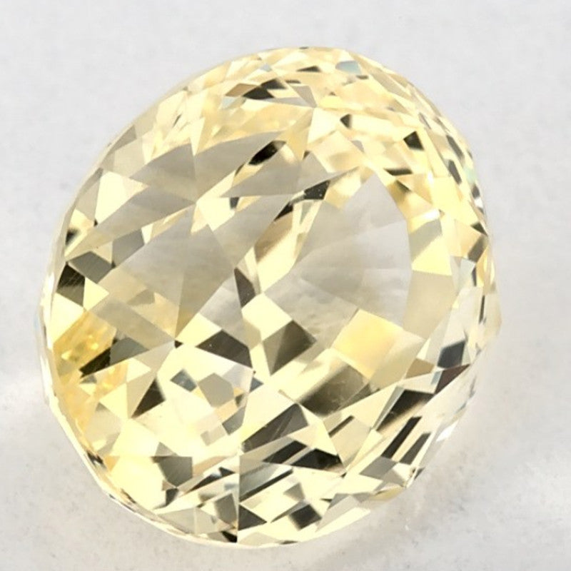 3.04 Carat Oval Natural Yellow Sapphire