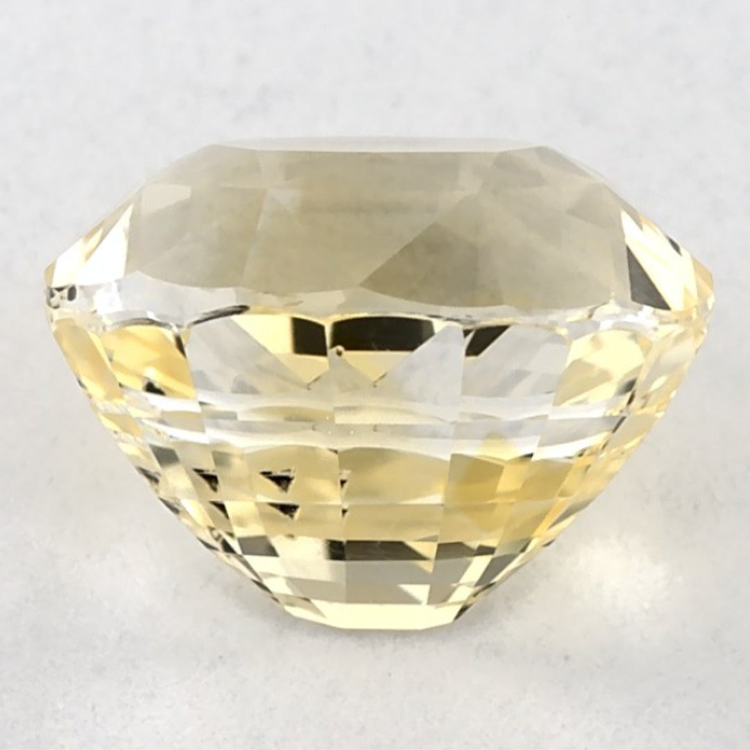 3.04 Carat Oval Natural Yellow Sapphire