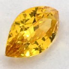 1.53 Carat Marquise Natural Yellow Sapphire