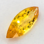 1.61 Carat Marquise Natural Yellow Sapphire