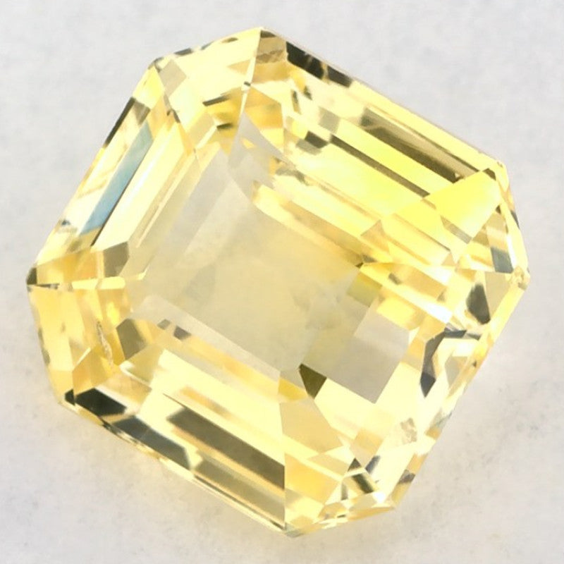1.95 Carat Emerald Natural Yellow Sapphire