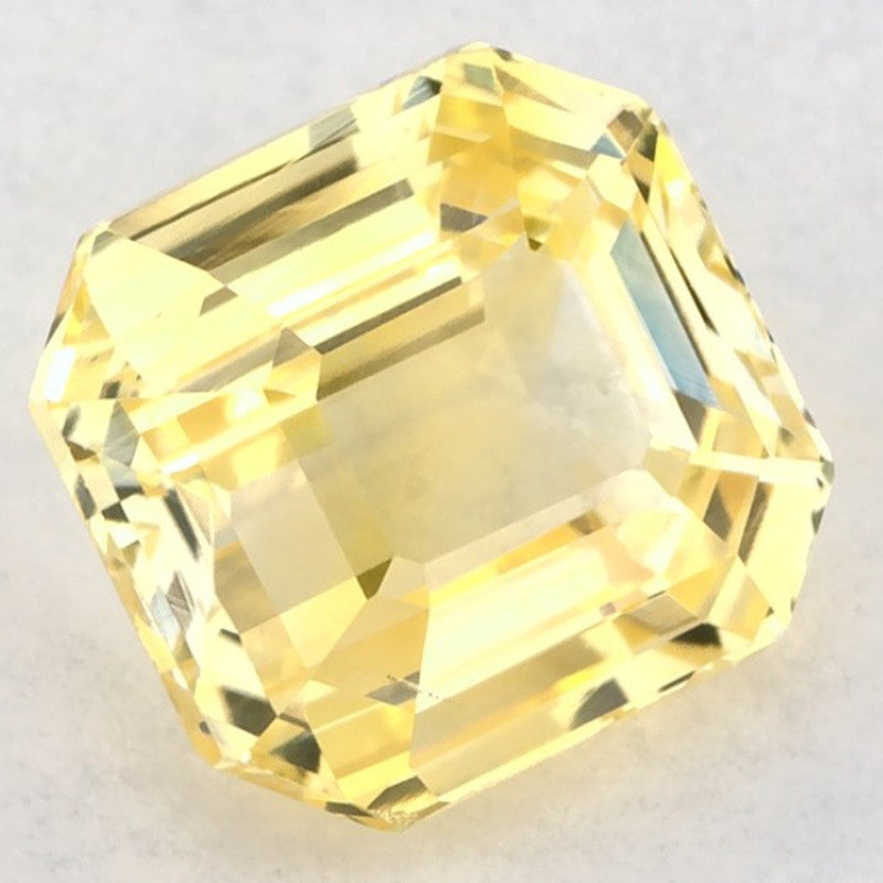1.95 Carat Emerald Natural Yellow Sapphire