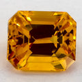 2.54 Carat Emerald Natural Yellow Sapphire