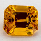 2.54 Carat Emerald Natural Yellow Sapphire