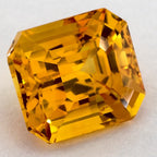 2.54 Carat Emerald Natural Yellow Sapphire