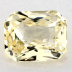 2.05 Carat Radiant Natural Yellow Sapphire
