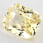 2.05 Carat Radiant Natural Yellow Sapphire