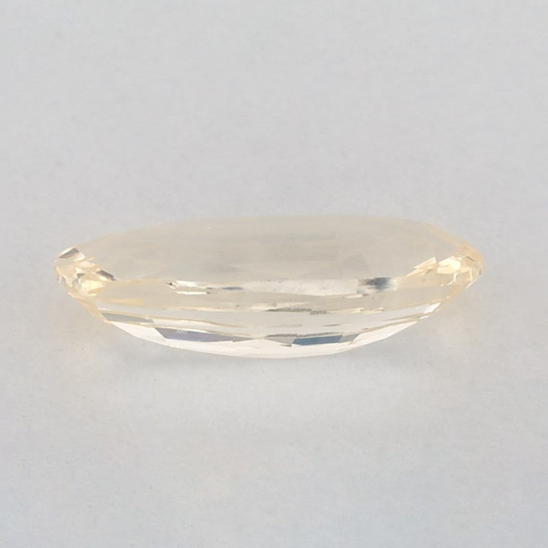 1.74 Carat Oval Natural Yellow Sapphire