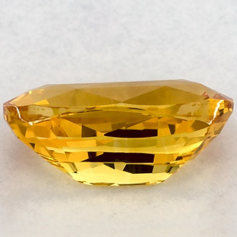 2.51 Carat Oval Natural Yellow Sapphire