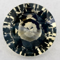 2.89 Carat Round Natural Yellow Sapphire
