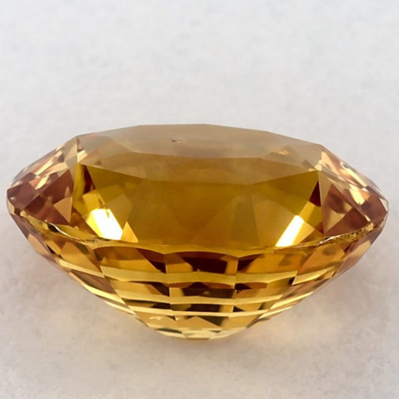 2.97 Carat Oval Natural Yellow Sapphire