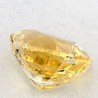 3.05 Carat Heart Natural Yellow Sapphire
