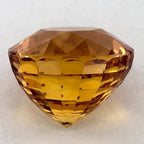 4.16 Carat Round Natural Yellow Sapphire