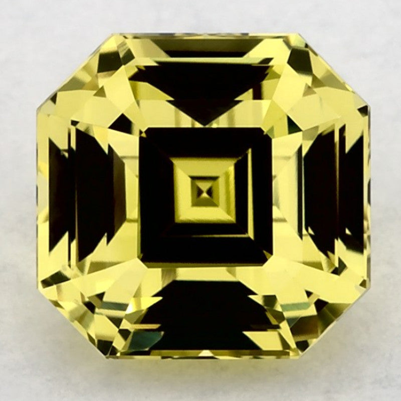 4.50 Carat Emerald Natural Yellow Sapphire