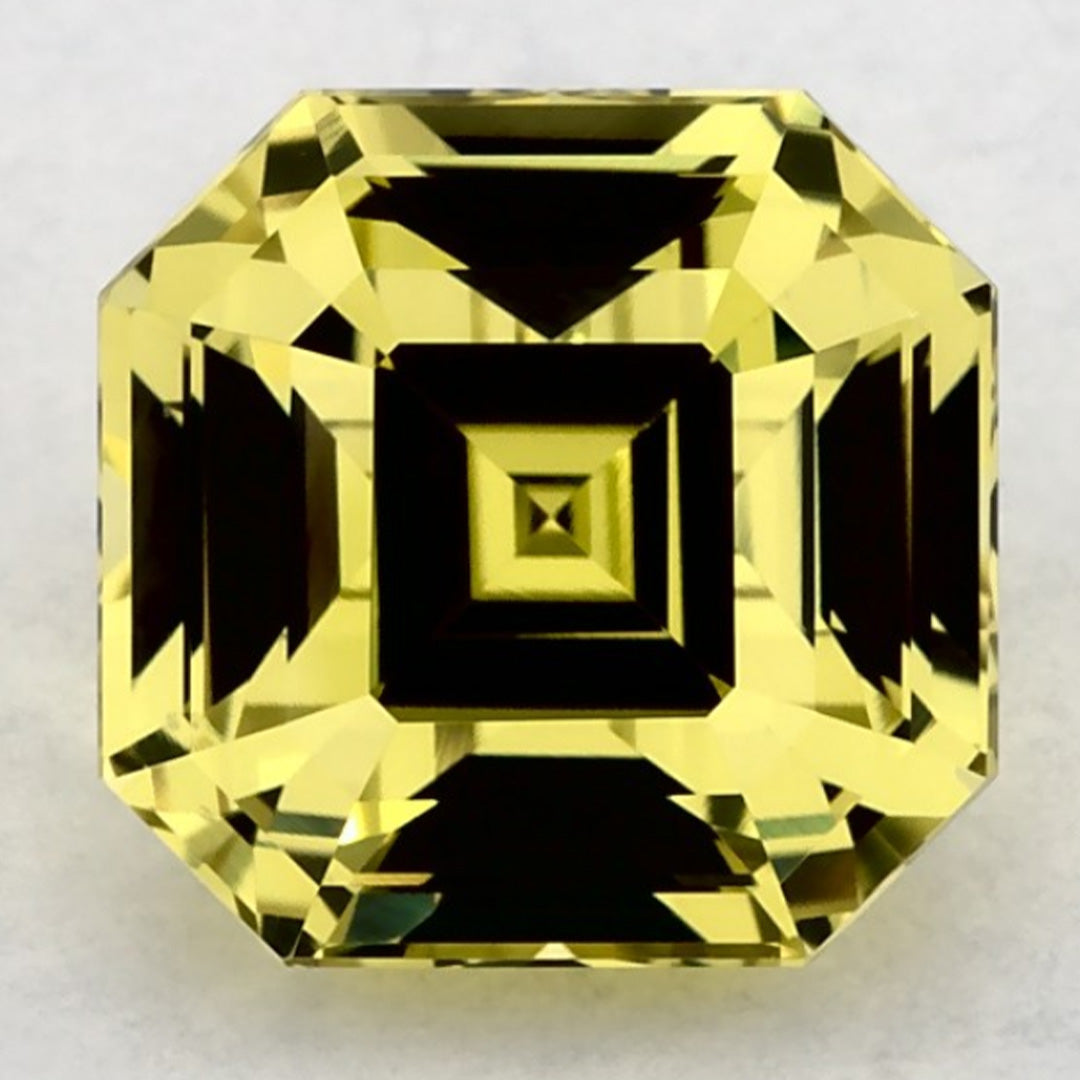 4.39 Carat Emerald Natural Yellow Sapphire