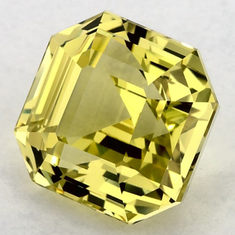 4.50 Carat Emerald Natural Yellow Sapphire