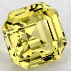 4.39 Carat Emerald Natural Yellow Sapphire