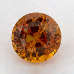 4.88 Carat Round Natural Yellow Sapphire