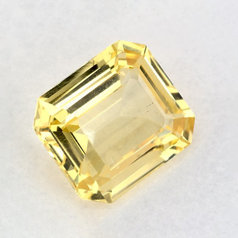 3.00 Carat Emerald Natural Yellow Sapphire