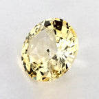 4.79 Carat Round Natural Yellow Sapphire