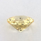 4.79 Carat Round Natural Yellow Sapphire