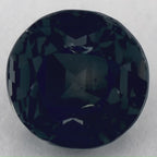 1.53 Carat Round Natural Green Sapphire