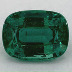 3.12 Carat Cushion Natural Green Emerald