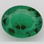 2.89 Carat Oval Natural Green Emerald