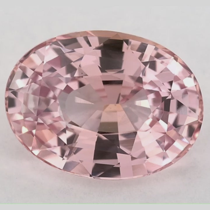 5.13 Carat Oval Natural Pink Sapphire