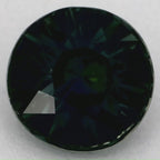 2.07 Carat Round Natural Green Sapphire