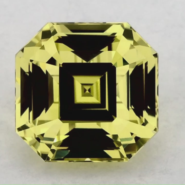 4.39 Carat Emerald Natural Yellow Sapphire