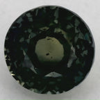 2.00 Carat Round Natural Green Sapphire